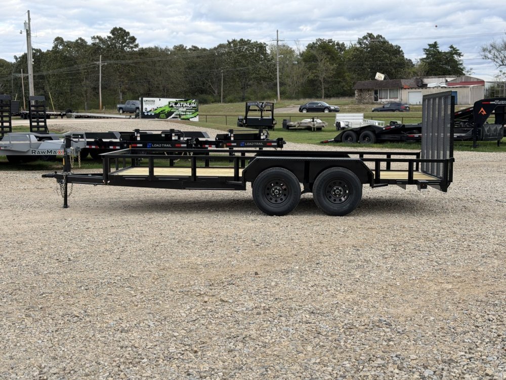 2027 77X16 UT MEB / 48" GATE / 6.9K GVWR / BRAKE AXLE / UTILITY TRAILER