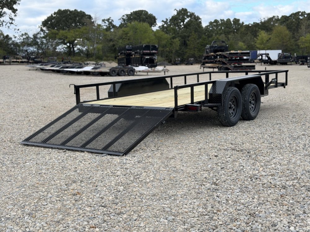 2027 77X16 UT MEB / 48" GATE / 6.9K GVWR / BRAKE AXLE / UTILITY TRAILER