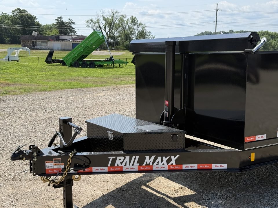 2026 Trail Maxx 83X16X3 TELESCOPIC DUMP W/REAR STABILIZER JACKS 14K GVWR Dump Trailer