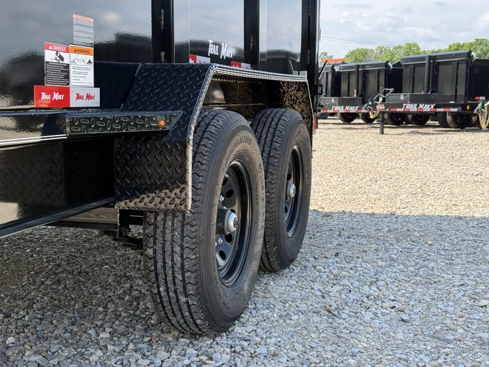 2026 Trail Maxx 83X16X3 TELESCOPIC DUMP W/REAR STABILIZER JACKS 14K GVWR Dump Trailer