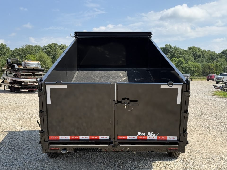 2026 Trail Maxx 83X16X3 TELESCOPIC DUMP W/REAR STABILIZER JACKS 14K GVWR Dump Trailer