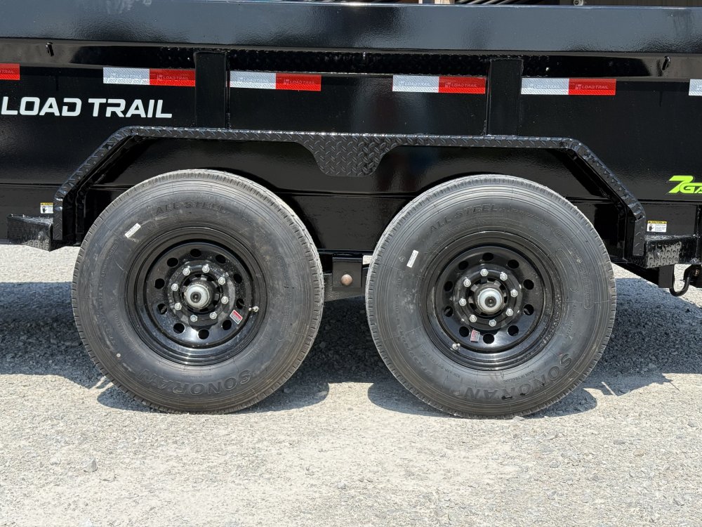 2027 LOAD TRAIL DL 83X14X2 TELESCOPIC W/14 PLYS AND 7 GAUGE FLOOR 14K GVWR DUMP TRAILER