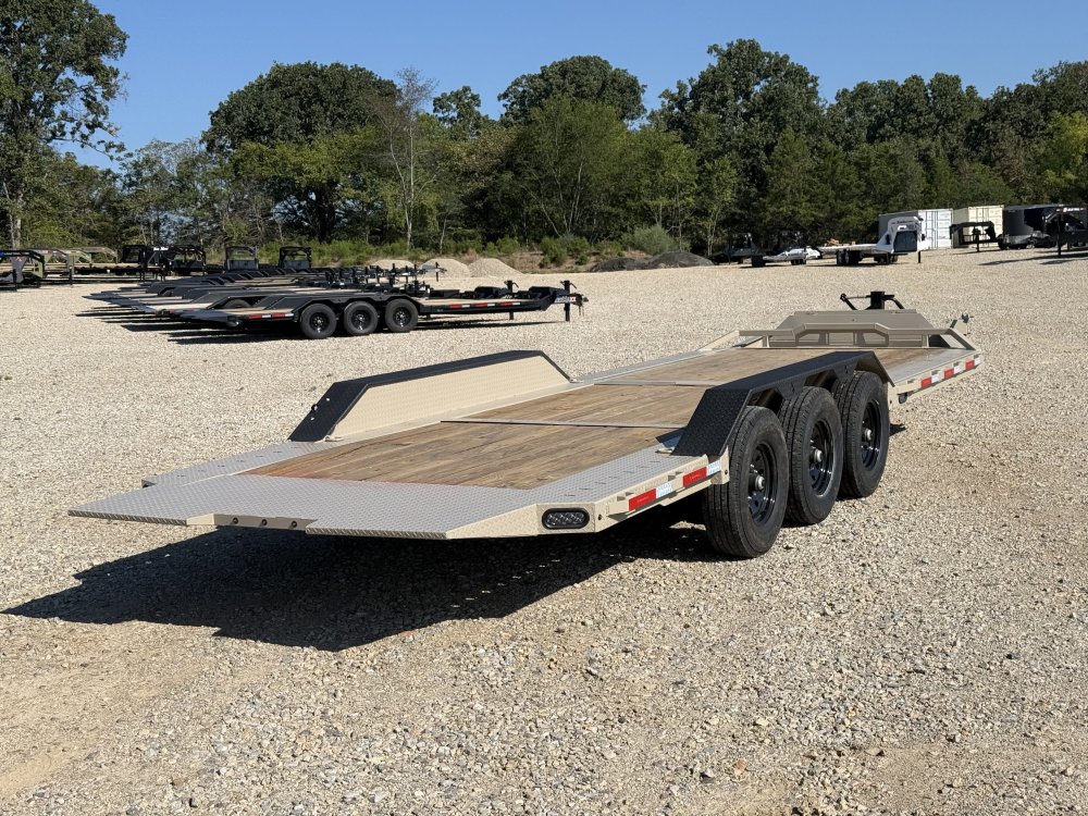 2027 102x26 G3X RAWMAXX / 14 PLY / I-BEAM FRAME / WINCH PLATE / TILT / 21K GVWR /