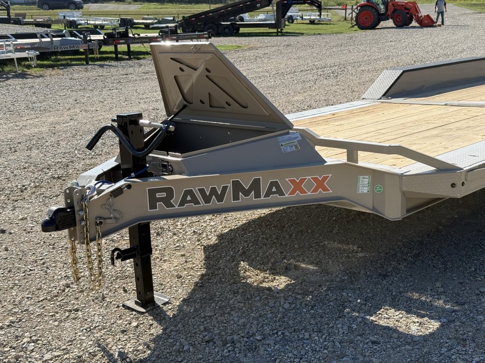 2027 102x26 G3X RAWMAXX / 14 PLY / I-BEAM FRAME / WINCH PLATE / TILT / 21K GVWR /