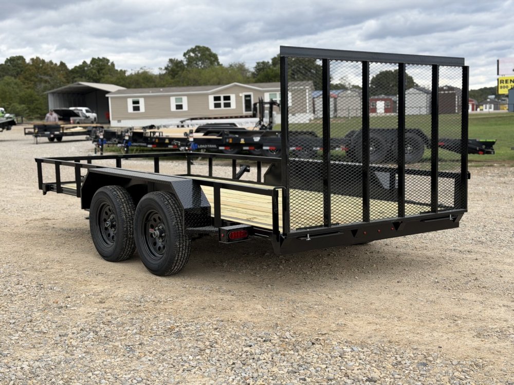 2027 77X14 UT MEB / 48" GATE / 6.9K GVWR / BRAKE AXLE / UTILITY TRAILER
