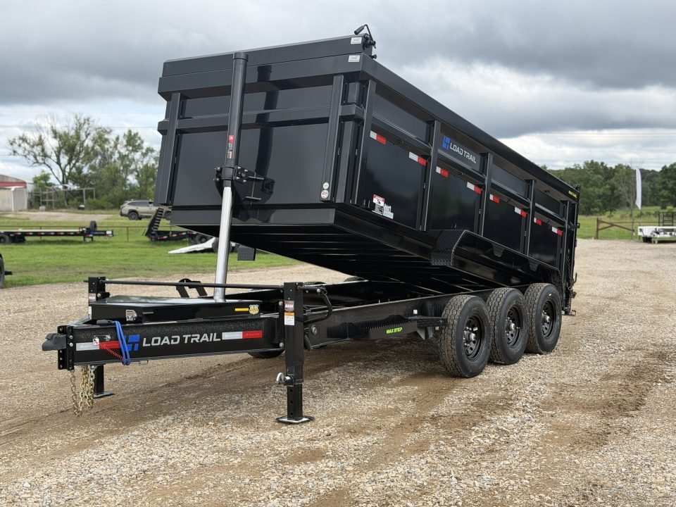 2026 Load Trail DL 83X16 / 10" I-BEAM / 14 PLY / 48" SIDES / 7GA FLOOR / TELESCOPIC / 21K GVWR / Dum