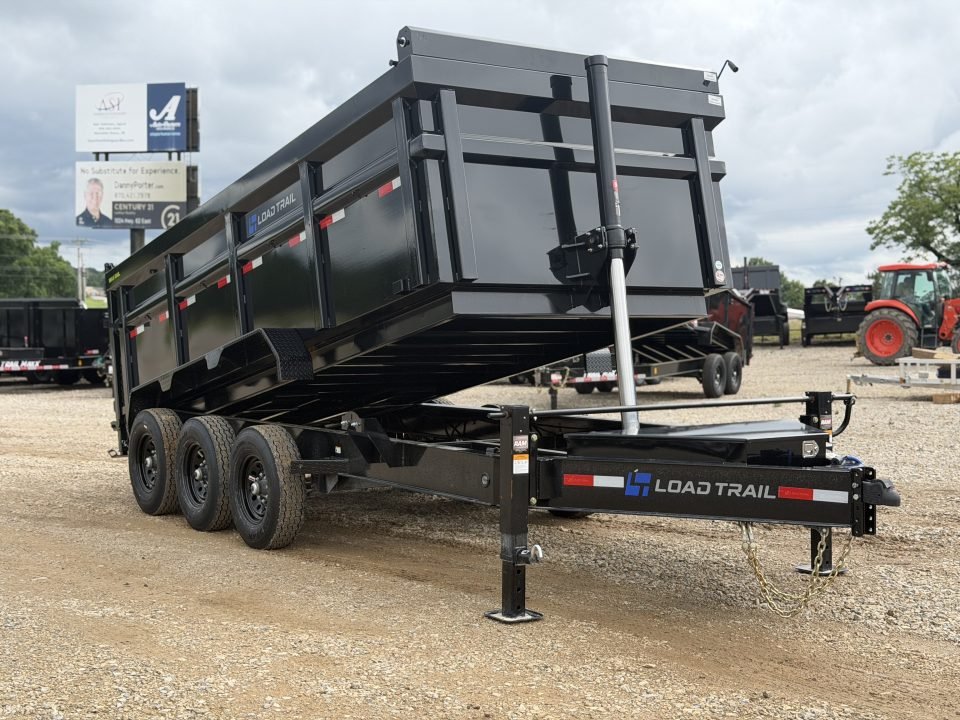 2026 Load Trail DL 83X16 / 10" I-BEAM / 14 PLY / 48" SIDES / 7GA FLOOR / TELESCOPIC / 21K GVWR / Dum