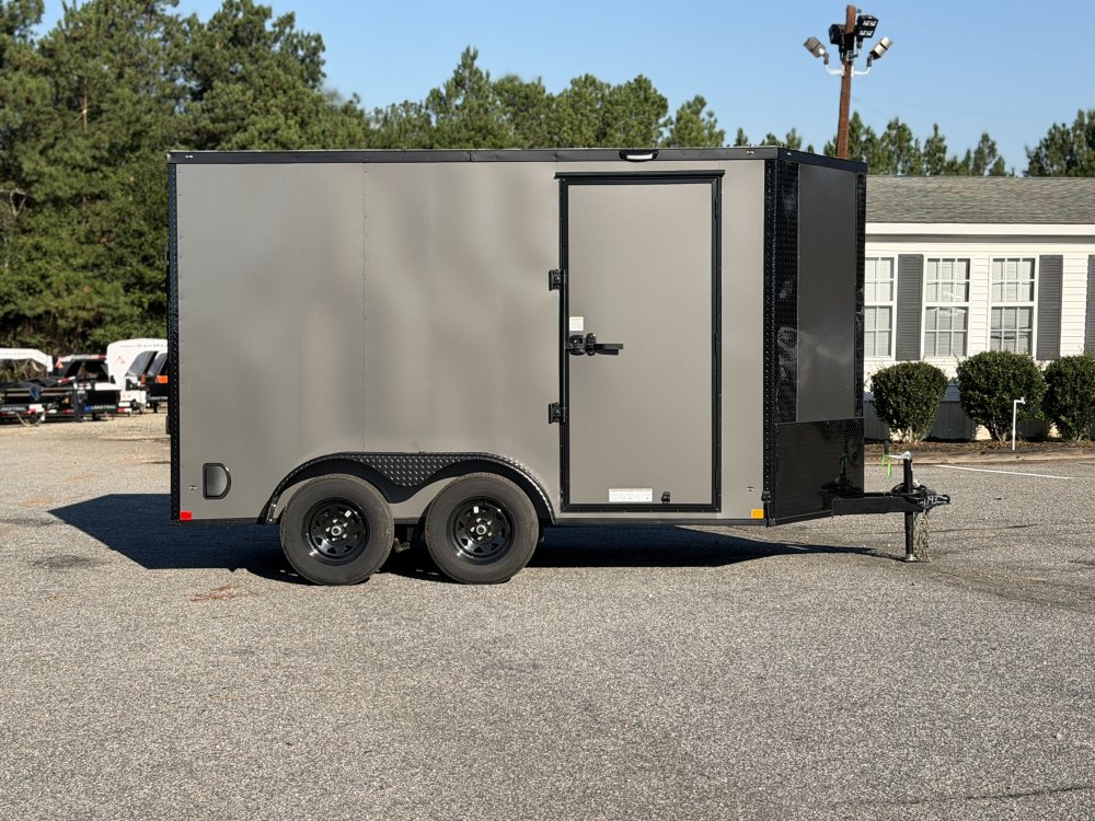 2027 DIAMOND CARGO 7X12 TA 7K GVWR ENCLOSED TRAILER