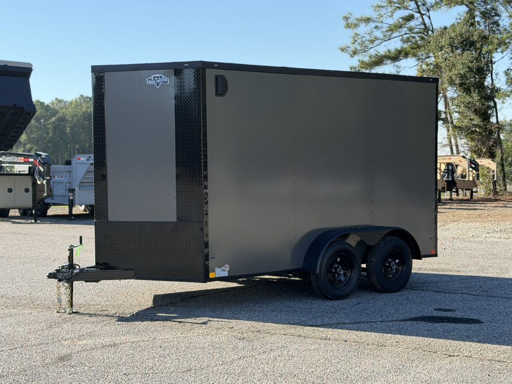 2027 DIAMOND CARGO 7X12 TA 7K GVWR ENCLOSED TRAILER