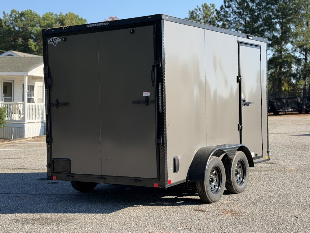 2027 DIAMOND CARGO 7X12 TA 7K GVWR ENCLOSED TRAILER