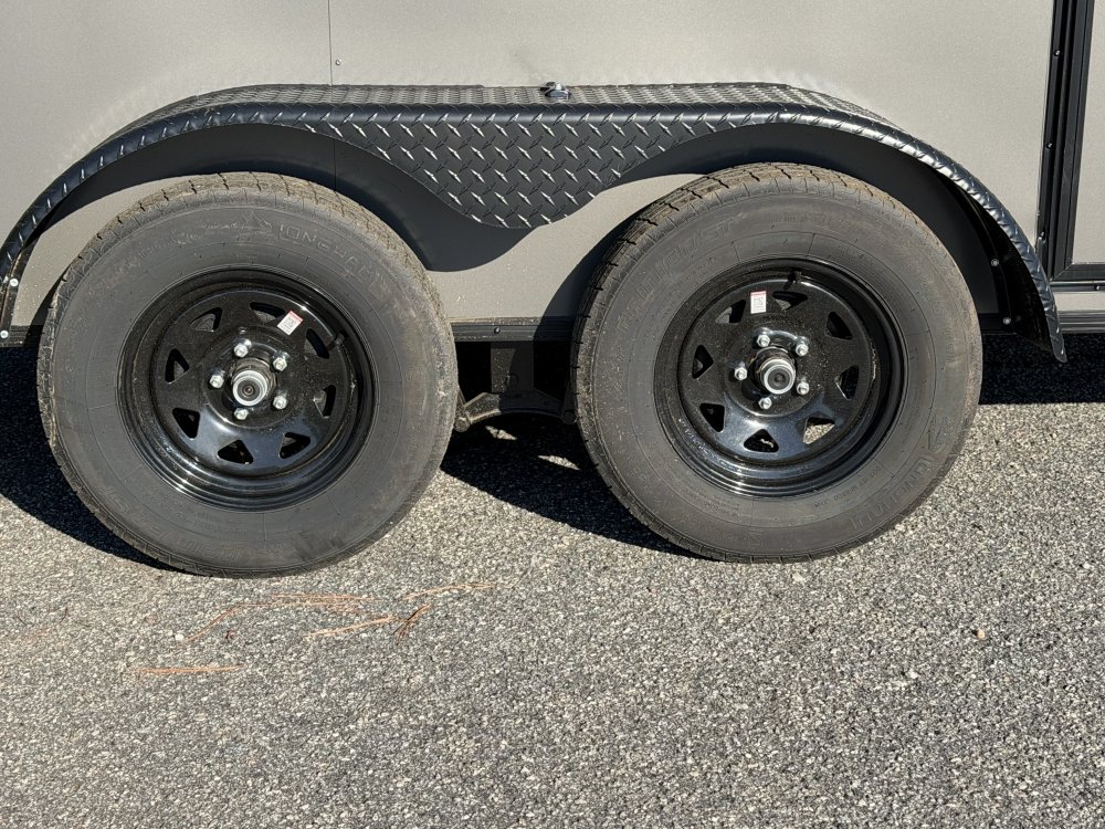 2027 DIAMOND CARGO 7X12 TA 7K GVWR ENCLOSED TRAILER