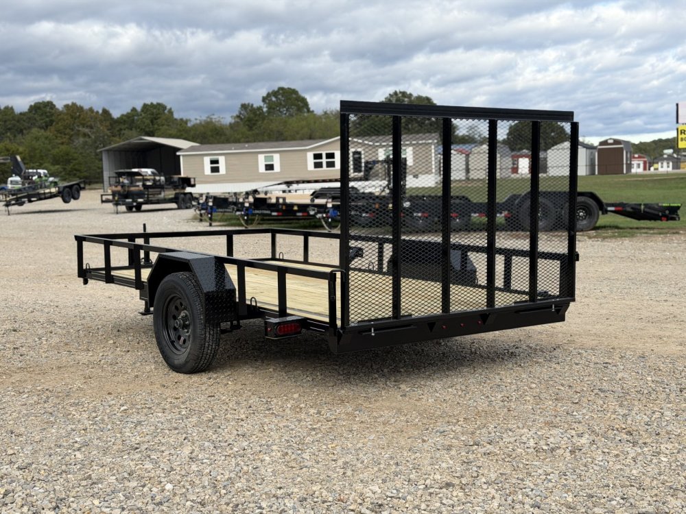 2027 77X12 UT MEB / 48" GATE / 2.9K GVWR / UTILITY TRAILER