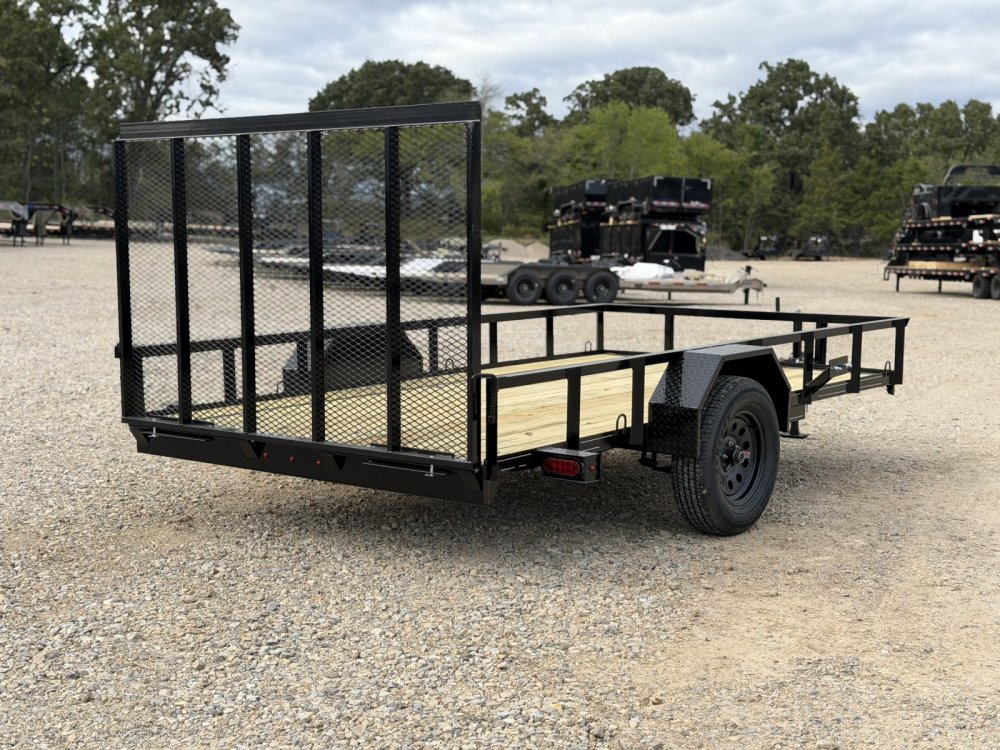 2027 77X12 UT MEB / 48" GATE / 2.9K GVWR / UTILITY TRAILER