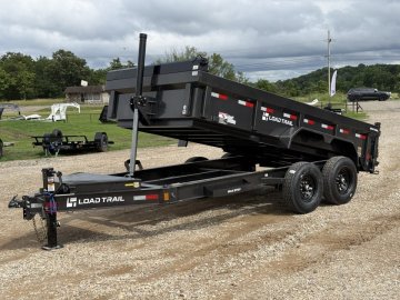 2026 Load Trail DL 83X14 / 8" I-BEAM / 14 PLY / 24" SIDES / 7GA FLOOR / TELESCOPIC / 14K GVWR / Dump Trailer