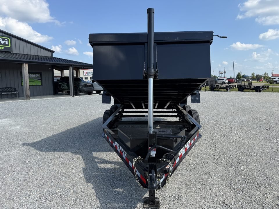 2026 Trail Maxx 83X14X2 TELESCOPIC W/REAR STABILIZER JACKS 14K GVWR Dump Trailer