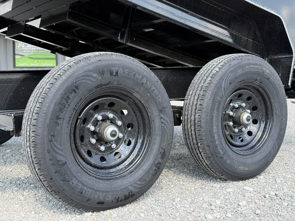 2026 Trail Maxx 83X14X2 TELESCOPIC W/REAR STABILIZER JACKS 14K GVWR Dump Trailer