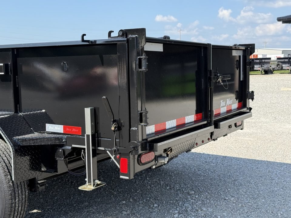 2026 Trail Maxx 83X14X2 TELESCOPIC W/REAR STABILIZER JACKS 14K GVWR Dump Trailer