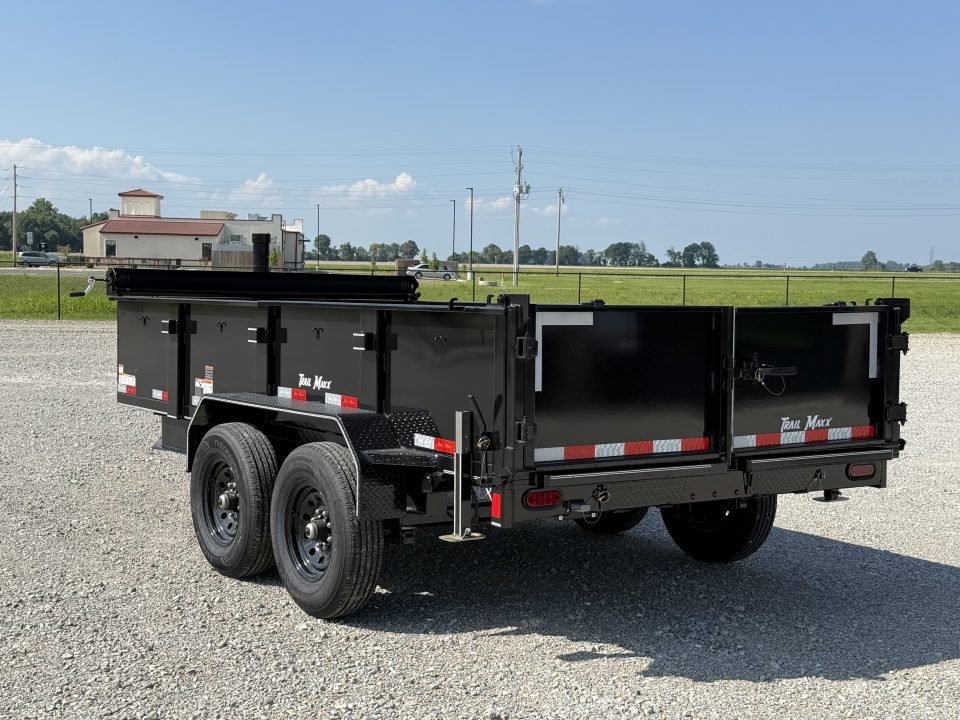2026 Trail Maxx 83X14X2 TELESCOPIC W/REAR STABILIZER JACKS 14K GVWR Dump Trailer