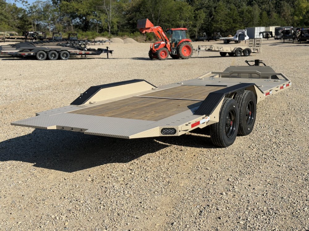 2027 102x22 GTX RAWMAXX / 18 PLY / WINCH PLATE / I-BEAM FRAME / TILT / 20K GVWR /