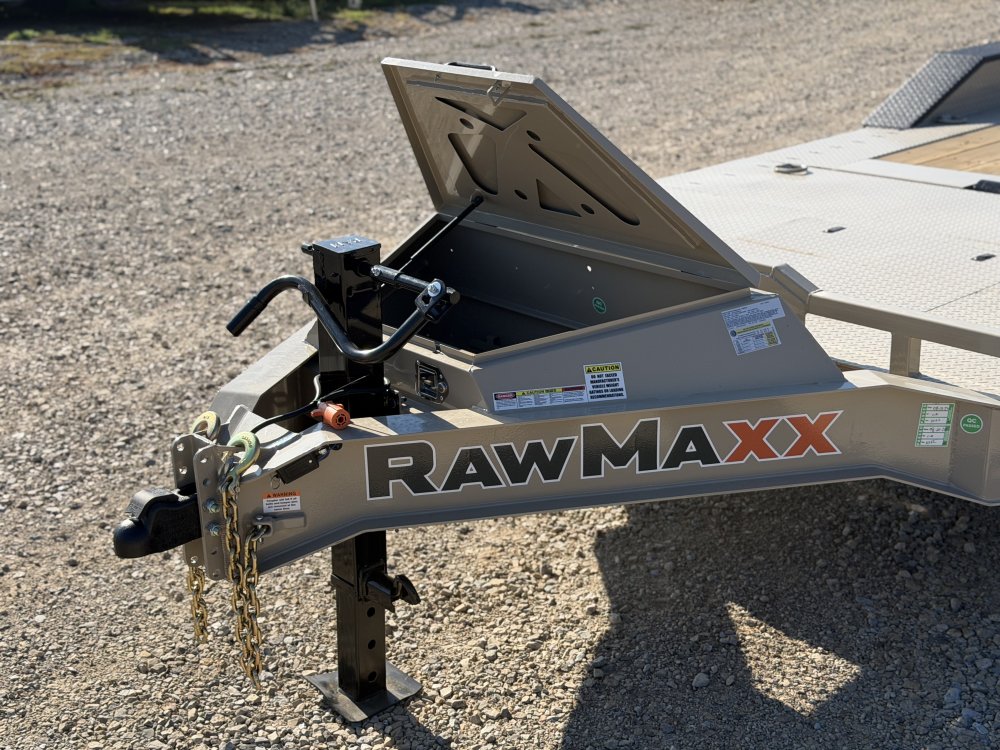2027 102x22 GTX RAWMAXX / 18 PLY / WINCH PLATE / I-BEAM FRAME / TILT / 20K GVWR /