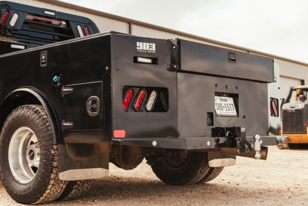 2025 903 Truck Beds Cabinet Body with Gooseneck Service Bodies