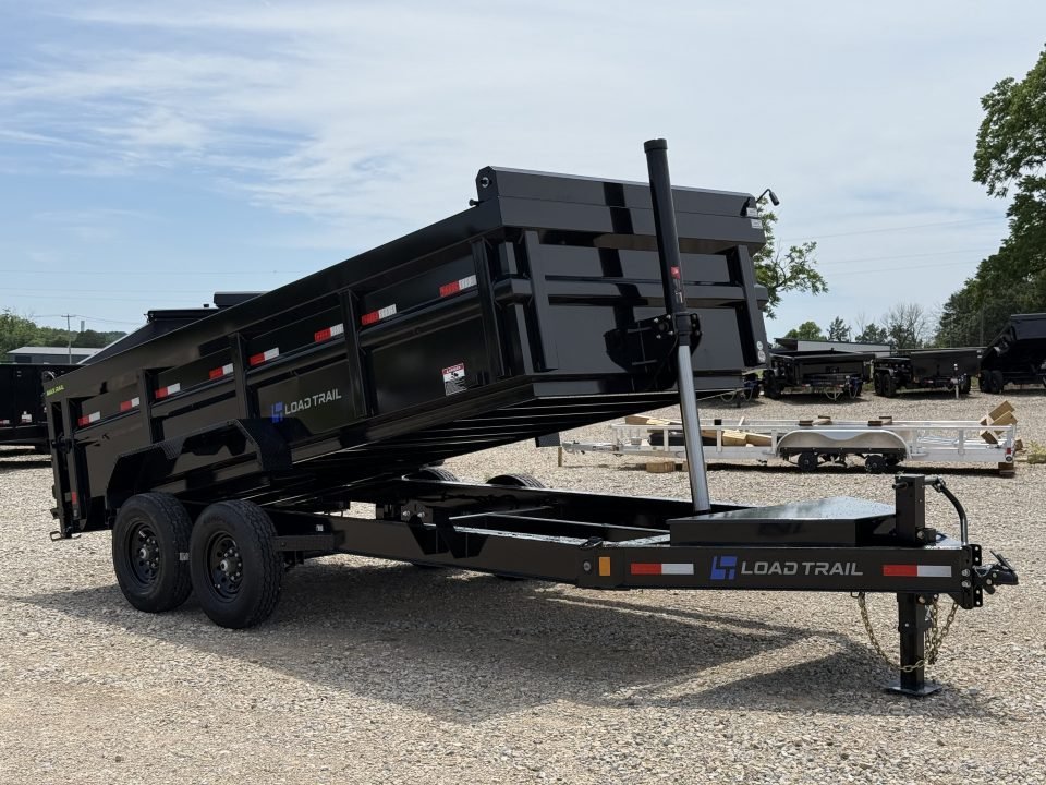 2026 Load Trail DL 83X16 / 36" SIDES / 14 PLY / 7GA FLOOR / TELESCOPIC / 14K GVWR / Dump Trailer