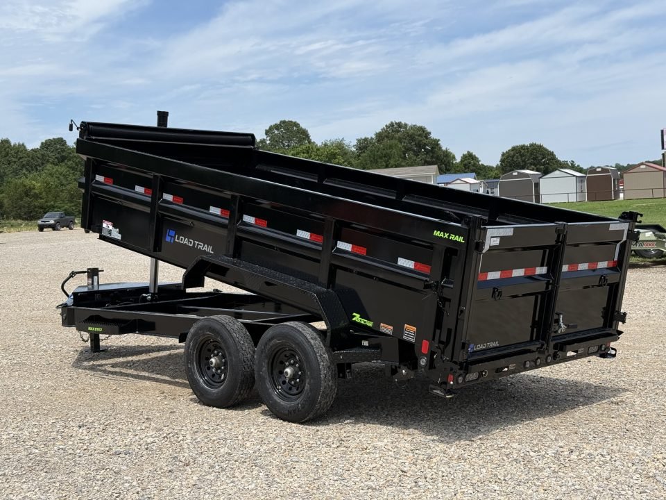 2026 Load Trail DL 83X16 / 36" SIDES / 14 PLY / 7GA FLOOR / TELESCOPIC / 14K GVWR / Dump Trailer