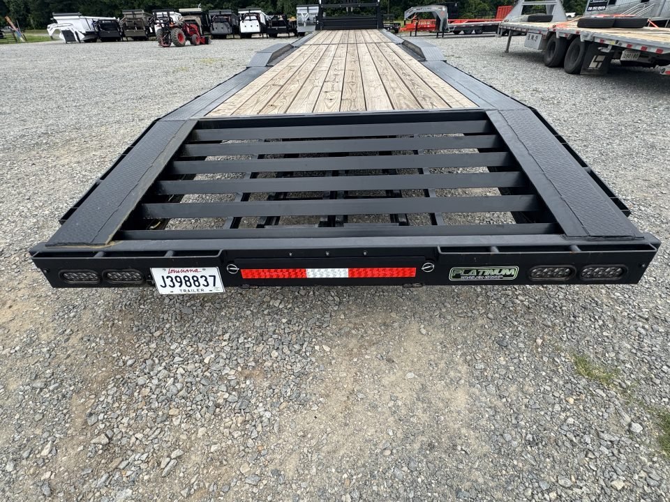 2026 RawMaxx LDX 102X44 LOWBOY W/14 PLYS, LOCKING CHAIN RACK, AND TORQUE TUBE 21K GVWR GOOSENECK Fla