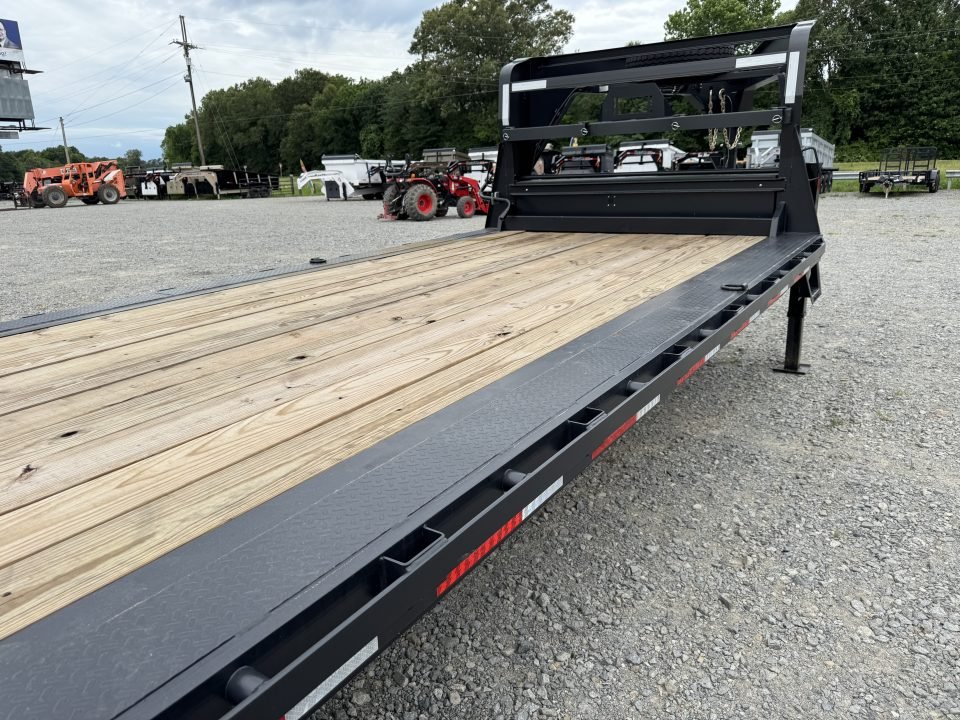 2026 RawMaxx LDX 102X44 LOWBOY W/14 PLYS, LOCKING CHAIN RACK, AND TORQUE TUBE 21K GVWR GOOSENECK Fla