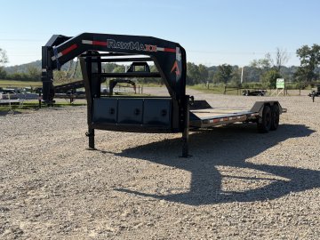 2027 102x26 GTX RAWMAXX / I- BEAM FRAME / 14 PLY / CHAIN RACK / WINCH PLATE / 16K GVWR /