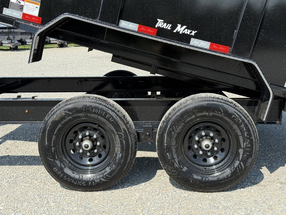 2026 Trail Maxx 83X14X3 HIGH SIDE TELESCOPIC W/14 PLYS 14K GVWR Dump Trailer