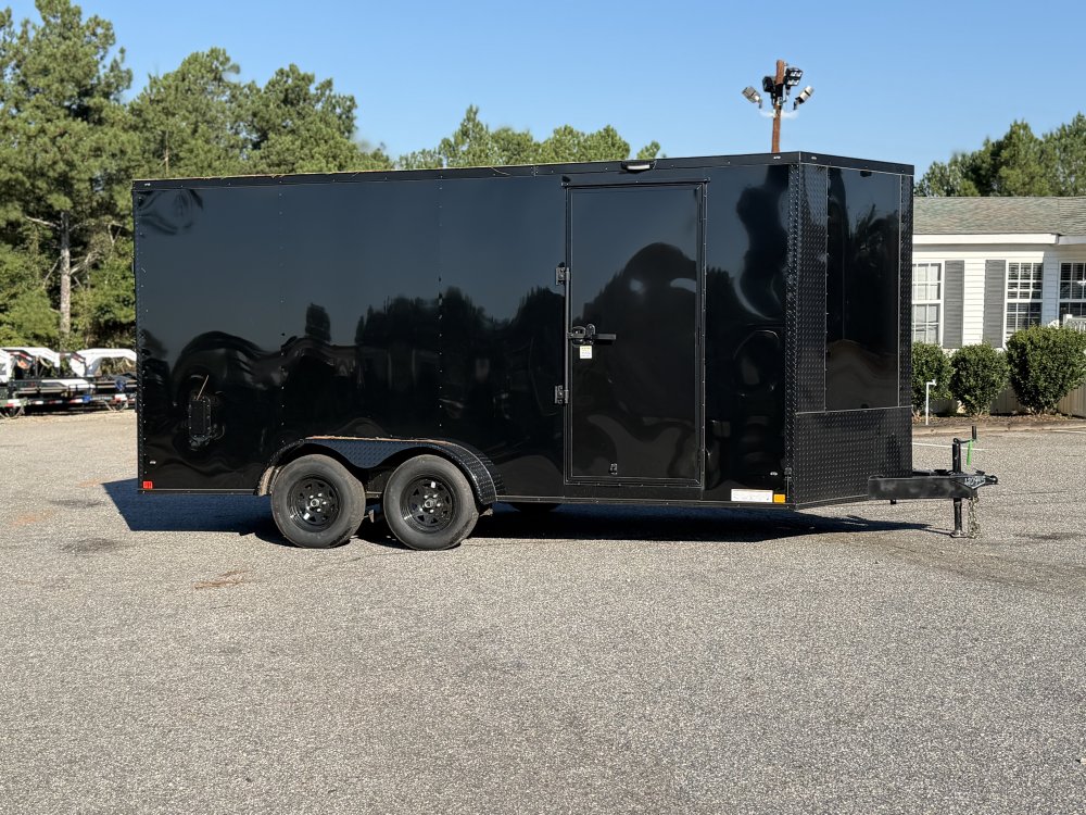 2027 DIAMOND CARGO 7X16 TA 7K GVWR ENCLOSED TRAILER