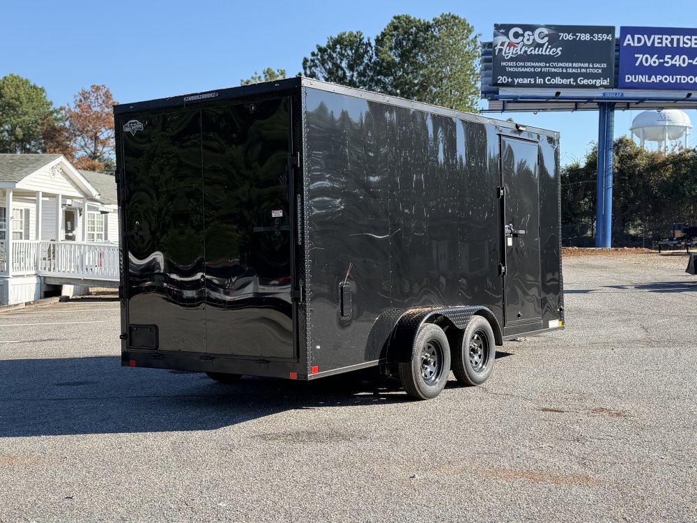 2027 DIAMOND CARGO 7X16 TA 7K GVWR ENCLOSED TRAILER