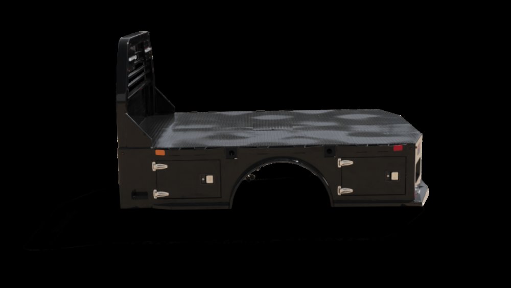 2025 903 Truck Beds 903 SKIRTED TRUCK BED W/GOOSENECK 84 Wide, 8'6 Long, 58" CTA, 42-1/4" runners Tr
