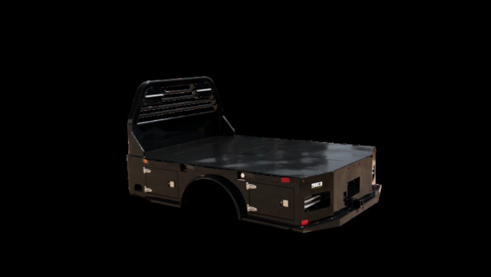 2025 903 Truck Beds 903 SKIRTED TRUCK BED W/GOOSENECK 84 Wide, 8'6 Long, 58" CTA, 42-1/4" runners Tr