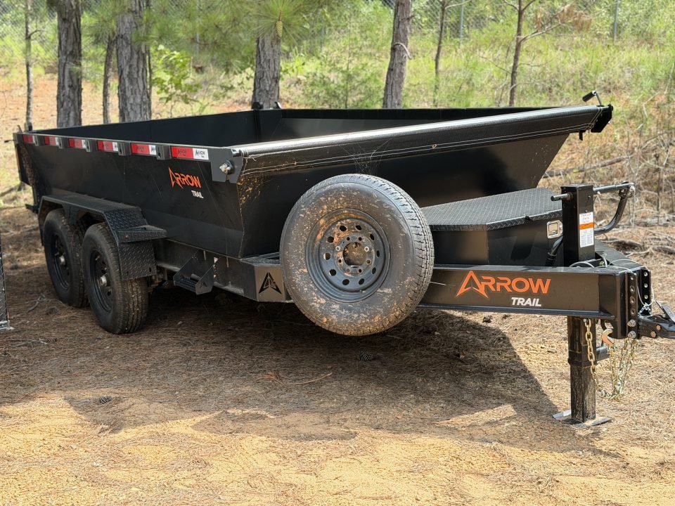2026 Arrow Trail 83X12 Dump Trailer