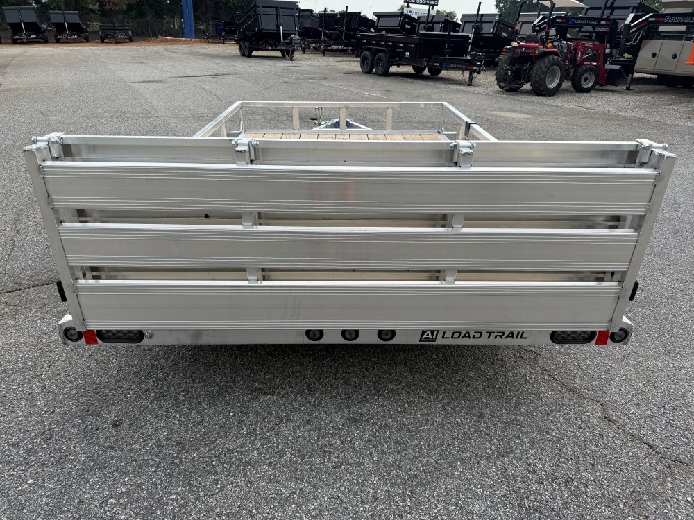2027 Load Trail UA 77X12 SA / ALUMINUM FRAME / 55" BI-FOLD TAILGATE / ALUMINUM WHEELS Utility Traile