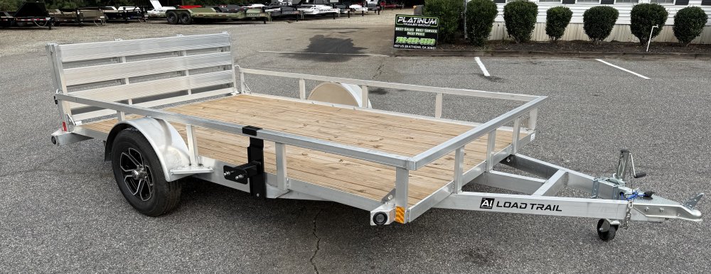2027 Load Trail UA 77X12 SA / ALUMINUM FRAME / 55" BI-FOLD TAILGATE / ALUMINUM WHEELS Utility Traile