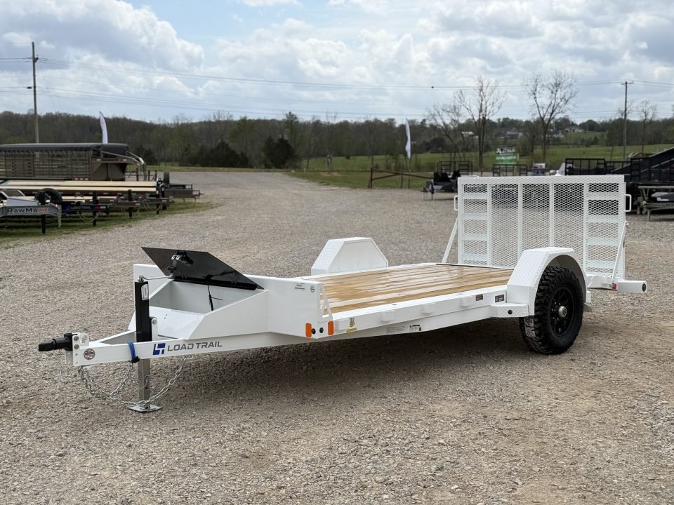 2026 Load Trail SX 77X14 Utility Trailer / ELEC BRAKE / SPORT BOX / FOLD GATE / 3K GVWR