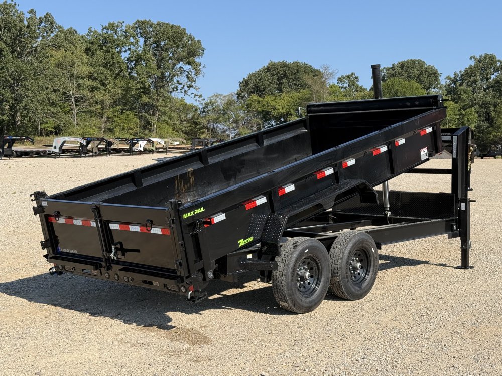 2027 83X16 DG LOAD TRAIL / 24" SIDES / TELESCOPIC / 14 PLY / 7 GA FLOOR / 14K GVWR /