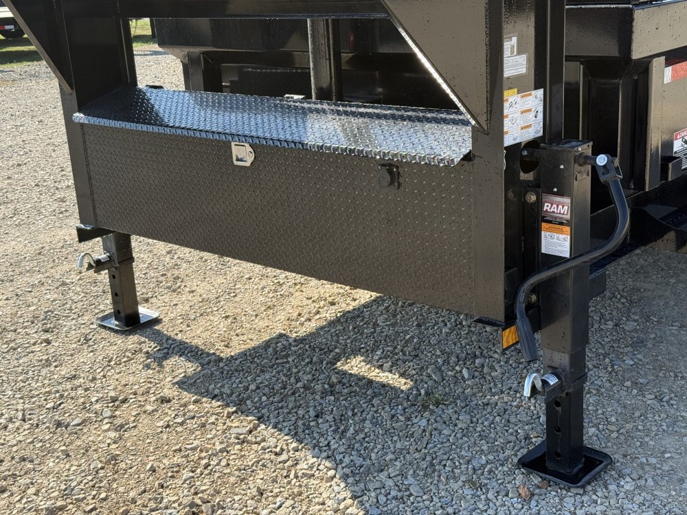 2027 83X16 DG LOAD TRAIL / 24" SIDES / TELESCOPIC / 14 PLY / 7 GA FLOOR / 14K GVWR /