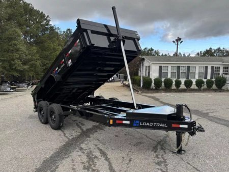 2027 Load Trail DL 83X14 7 GAUGE FLOOR TELESCOPIC CYLINDER