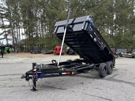 2027 Load Trail DL 83X14 7 GAUGE FLOOR TELESCOPIC CYLINDER
