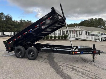 2027 Load Trail DL 83X14 7 GAUGE FLOOR TELESCOPIC CYLINDER