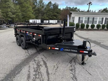 2027 Load Trail DL 83X14 7 GAUGE FLOOR TELESCOPIC CYLINDER