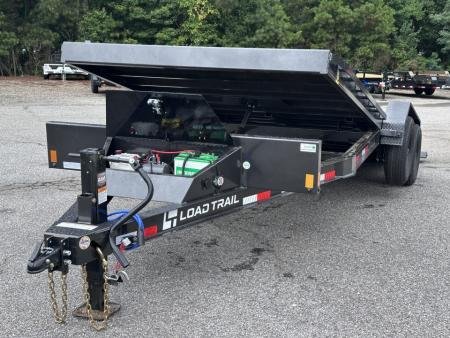 2027 Load Trail 83X22 14K TM WIRELESS REMOTE WINCH PLATE 6" I BEAM FRAME Tilt Trailer