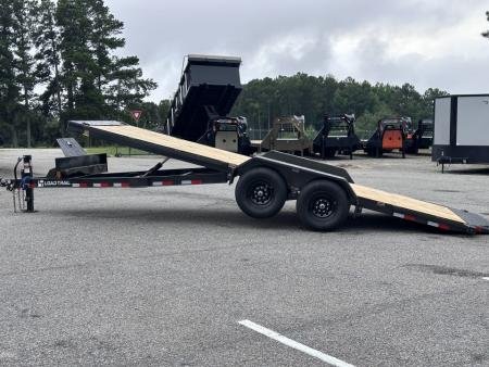 2027 Load Trail 83X22 14K TM WIRELESS REMOTE WINCH PLATE 6" I BEAM FRAME Tilt Trailer