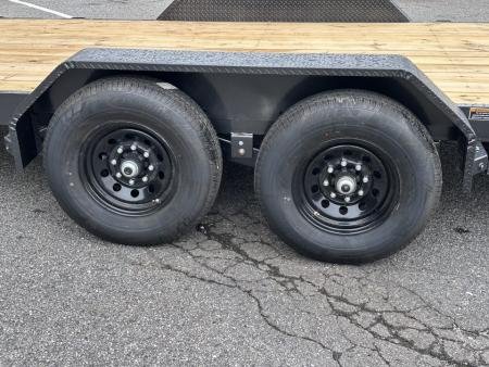 2027 Load Trail 83X22 14K TM WIRELESS REMOTE WINCH PLATE 6" I BEAM FRAME Tilt Trailer