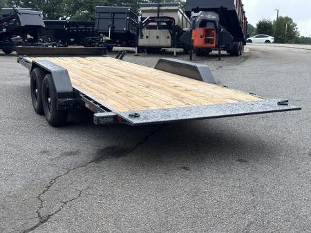 2027 Load Trail 83X22 14K TM WIRELESS REMOTE WINCH PLATE 6" I BEAM FRAME Tilt Trailer