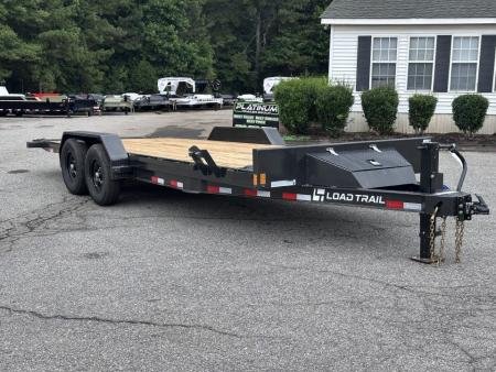 2027 Load Trail 83X22 14K TM WIRELESS REMOTE WINCH PLATE 6" I BEAM FRAME Tilt Trailer